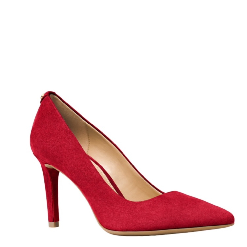 Michael Kors heels. Dorothy flex pump. Red Suede!
